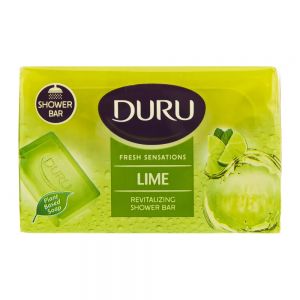 صابون حمام دورو Duru مدل Lime رایحه لیمو مناسب انواع پوست وزن 150 گرم
