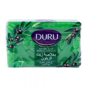 صابون حمام دورو Duru مدل Marseilles Olive Oil حاوی روغن زیتون وزن 160 گرم