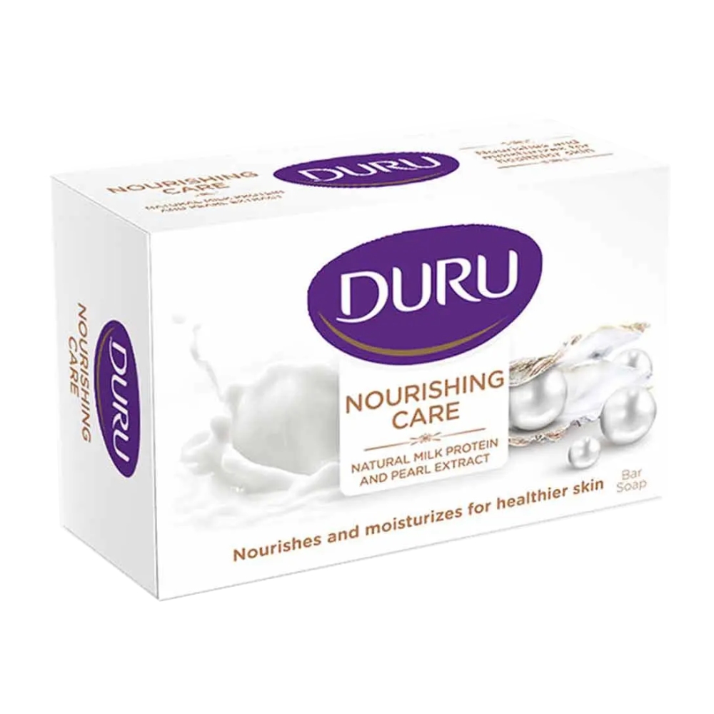 صابون دست و بدن دورو Duru مدل Nourishing Care حاوی پروتئین شیر و عصاره مروارید وزن 120 گرم