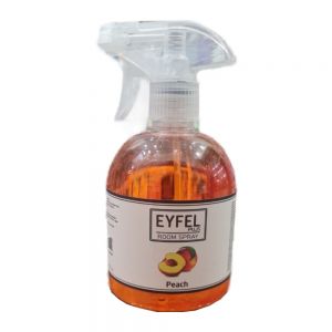 اسپری خوشبو کننده هوا Eyfel Plus مدل Peach رایحه هلو حجم 500 میل