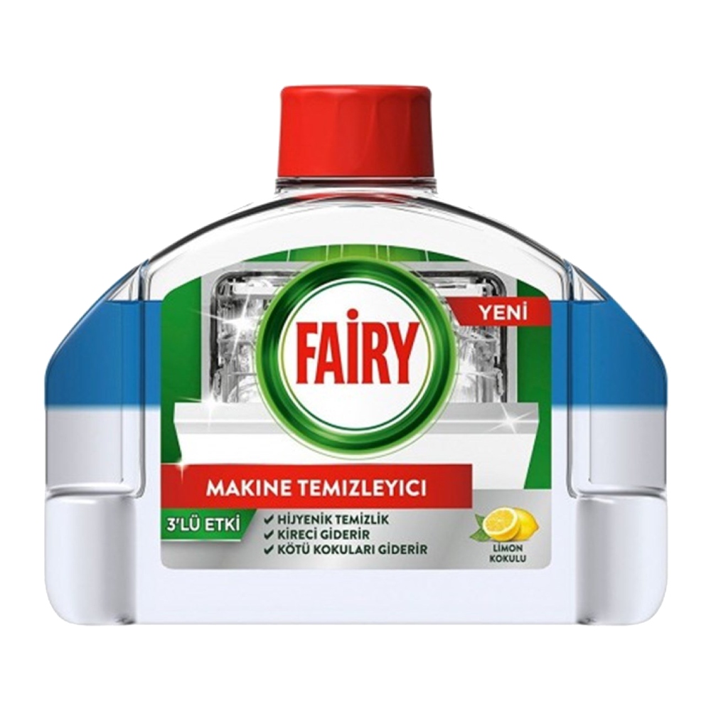 مایع جرمگیر ماشین ظرفشویی Fairy مدل Makine Temizleyici حجم 250 میل