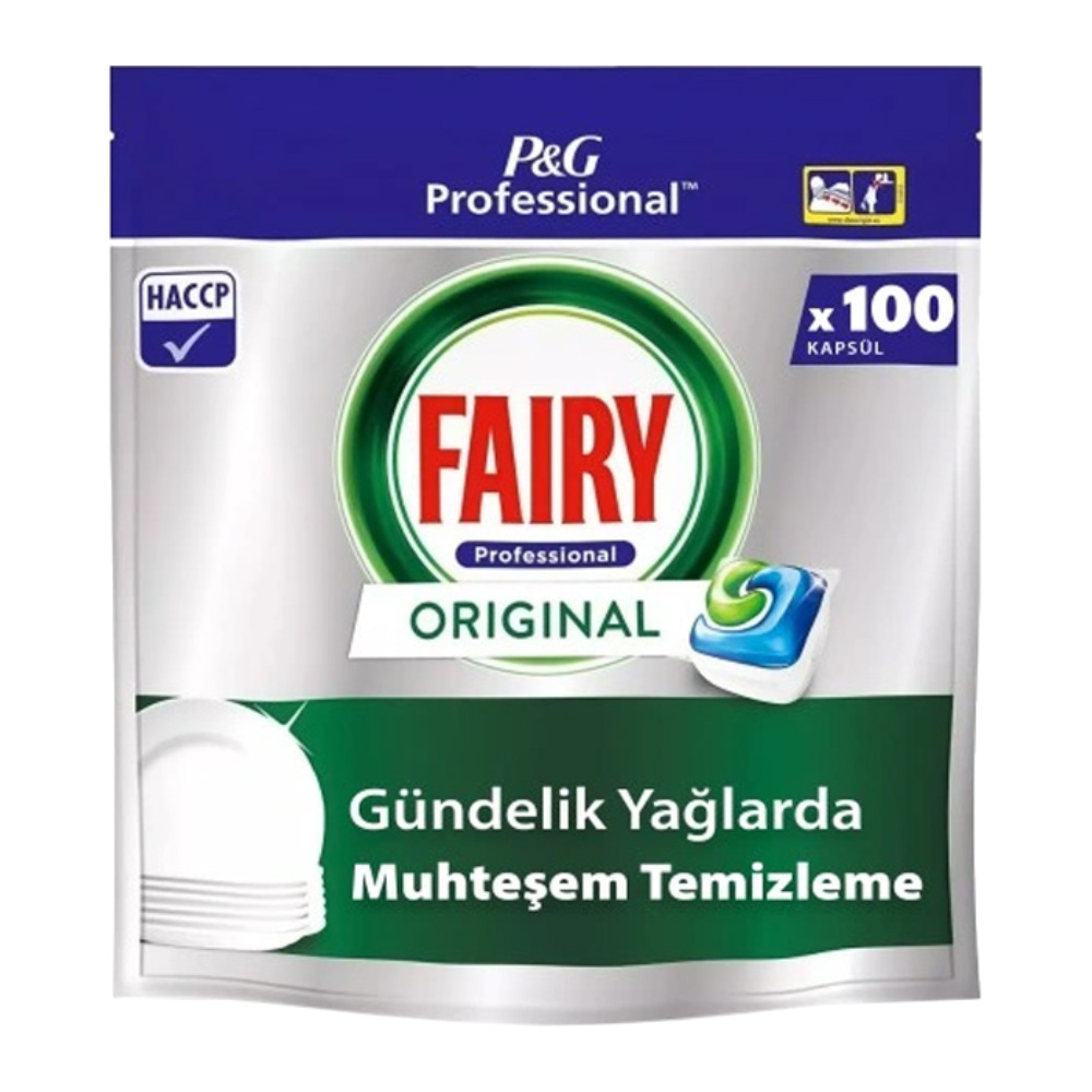 قرص ماشین ظرفشویی Fairy مدل Original بسته 100 عددی