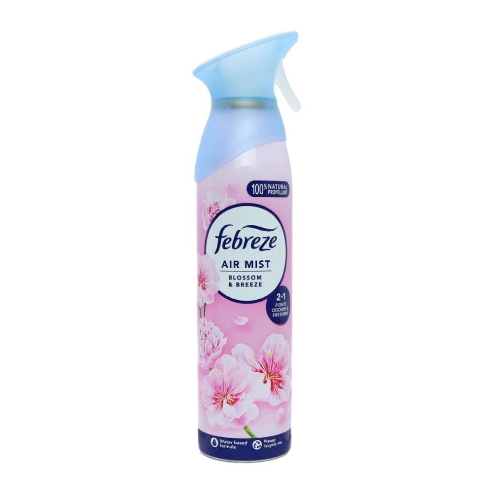 خوشبو کننده هوا Febreze سری Air Mist مدل Blossom And Breeze رایحه شکوفه حجم 185 میل