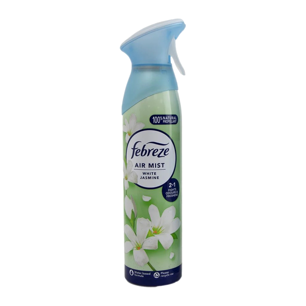 خوشبو کننده هوا Febreze سری Air Mist مدل White Jasmine رایحه یاسمین سفید حجم 185 میل