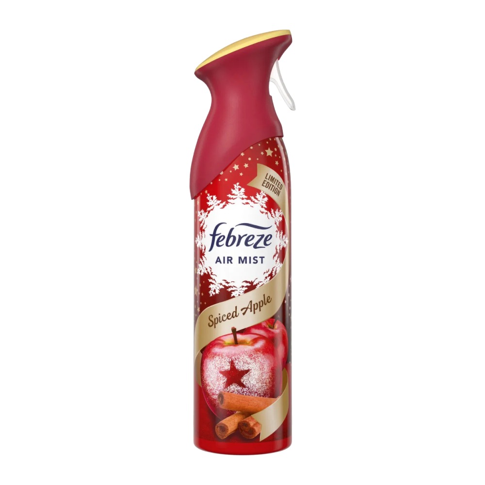 خوشبو کننده هوا Febreze سری Air Mist مدل Spiced Apple رایحه سیب و دارچین حجم 185 میل