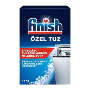 نمک ماشین ظرفشویی فینیش Finish مدل Ozel Tuz از بین برنده سختی آب وزن 1500 گرم