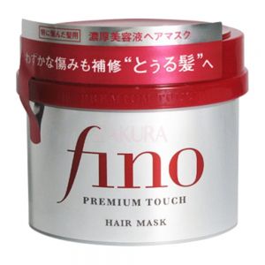 ماسک مو ترمیم کننده فینو Fino مدل Premium Touch Shiseido وزن 230 گرم