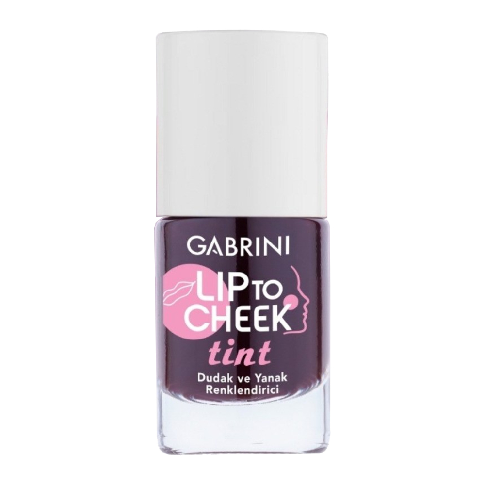 تینت لب و گونه گابرینی Gabrini مدل Cherry Red رنگ گیلاس قرمز حجم 12 میل