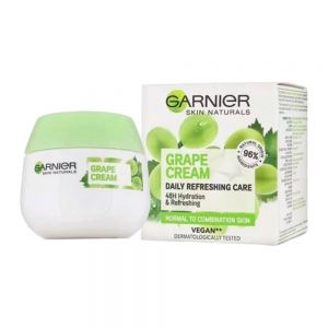 کرم مرطوب کننده صورت گارنیه Garnier مدل Grape حاوی عصاره انگور حجم 50 میل