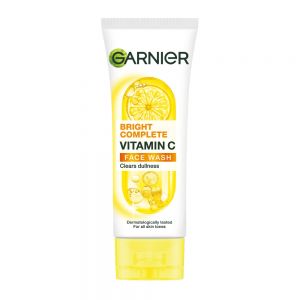 فوم شست و شوی صورت گارنیه Garnier مدل Bright Complete حاوی ویتامین سی حجم 100 میل