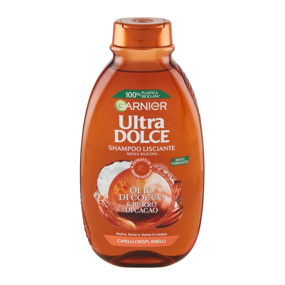 شامپو موی سر گارنیه Garnier سری Ultra Dolce مدل Olio Di Cocco حجم 300 میل