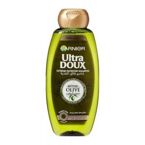 شامپو موی سر گارنیه Garnier سری Ultra Doux مدل Mythic Olive حجم 400 میل