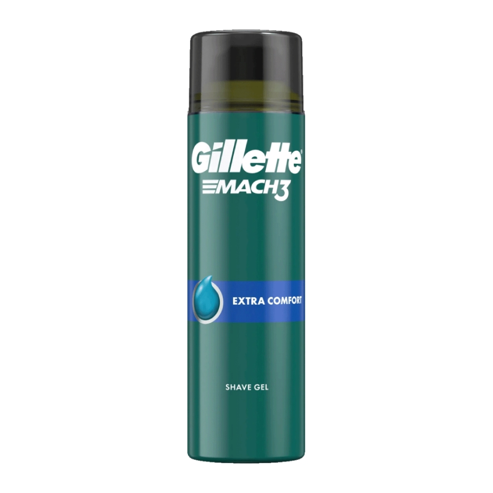 ژل اصلاح ژیلت Gillette مدل Extra Comfort مناسب پوست حساس حجم 200 میل