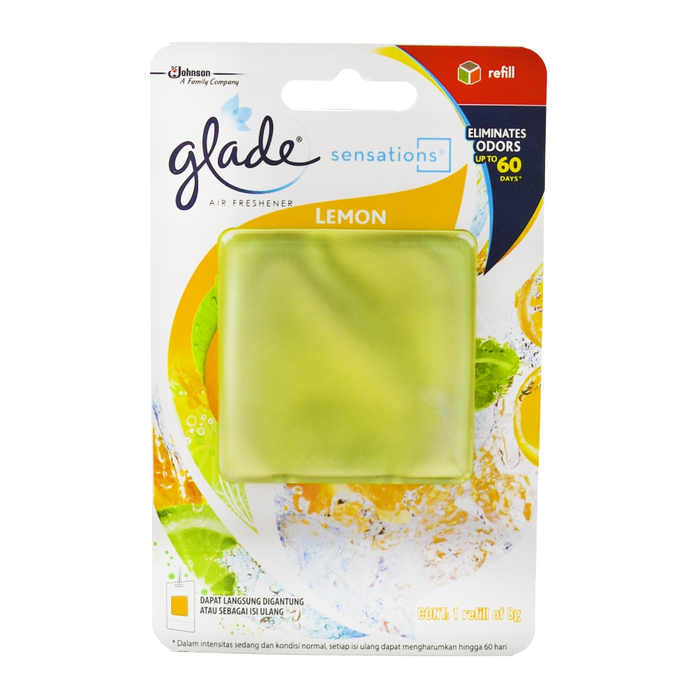 خوشبو کننده هوا گلید Glade مدل Lemon  رایحه لیمو وزن 8 گرم