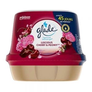 ژل خوشبو کننده هوا گلید Glade مدل Luscious Cherry And Peony رایحه گیلاس وزن 180 گرم