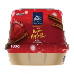 ژل خوشبو کننده هوا گلید Glade مدل Warm Apple Pie رایحه پای سیب وزن 180 گرم