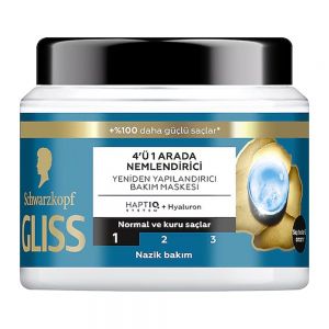 ماسک مو آبرسان گلیس Gliss مدل Moisturizing And Restructuring حجم 400 میل