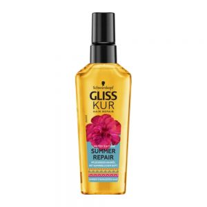 روغن مو Gliss مدل Summer Repair مناسب موهای آسیب دیده حجم 75 میل