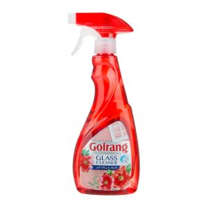 اسپری شیشه پاک کن گلرنگ Golrang مدل Red رنگ قرمز حجم 500 میل