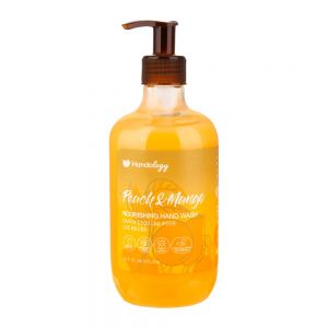 مایع دستشویی هندولوژی Handology مدل Peach And Mango رایحه هلو و انبه حجم 500 میل