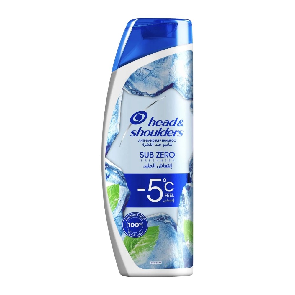 شامپو ضد شوره Head And Shoulders مدل Sub Zero خنک کننده حجم 400 میل