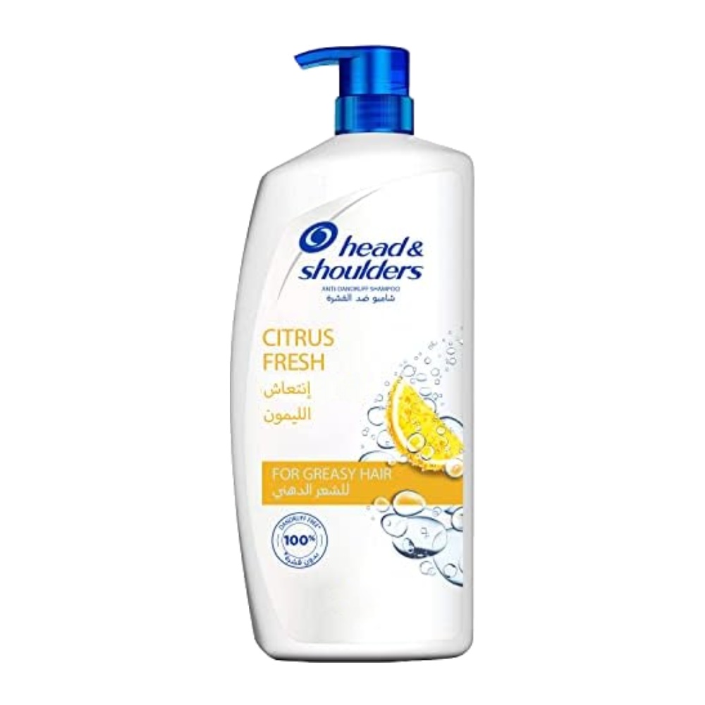 شامپو ضد شوره Head And Shoulders مدل Citrus Fresh مناسب موهای چرب حجم 1000 میل