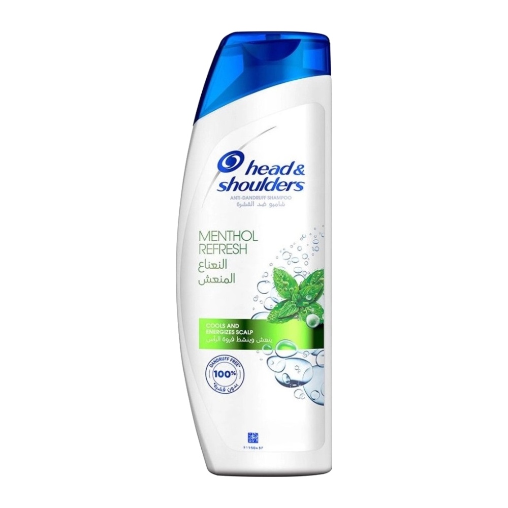 شامپو ضد شوره Head And Shoulders مدل Mentol Fresh حاوی عصاره نعنا حجم 400 میل