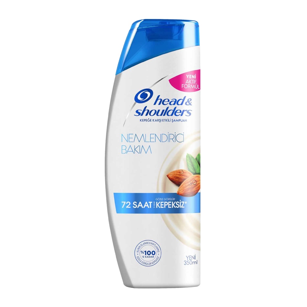 شامپو ضد شوره Head And Shoulders مدل Nemlendirici Bakim حاوی روغن بادام حجم 350 میل