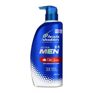 شامپو ضد شوره مردانه Head And Shoulders مدل Old Spice حاوی عصاره چوب صندل حجم 550 میل