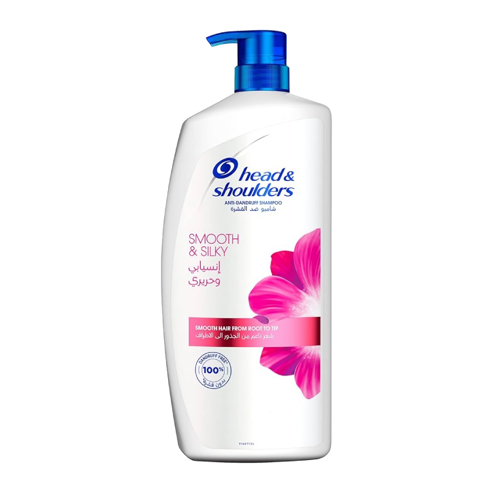 شامپو ضد شوره Head And Shoulders مدل Smooth And Silky حجم 1000 میل