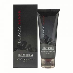 ماسک لایه بردار صورت هیدرودرم Hydroderm مدل Black Mask حجم 150 میل