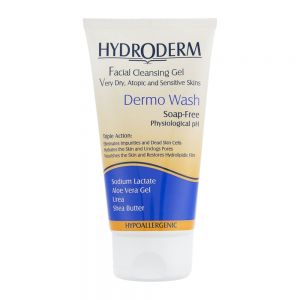 ژل شستشو صورت هیدرودرم Hydroderm مدل Dry Skin مناسب پوست خشک حجم 150 میل