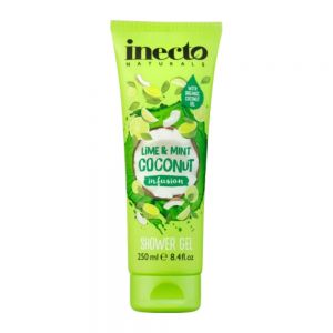 شامپو بدن Inecto مدل Zesty Coconut عصاره لیمو نعنا و نارگیل حجم 250 میل