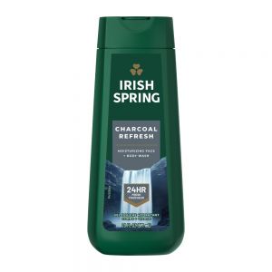 شامپو بدن Irish Spring مدل Charcoal Refresh حاوی ذغال فعال حجم 591 میل