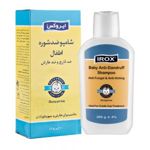 شامپو ضد شوره کودک ایروکس Irox مدل Anti Dandruff ضد خارش وزن 200 گرم