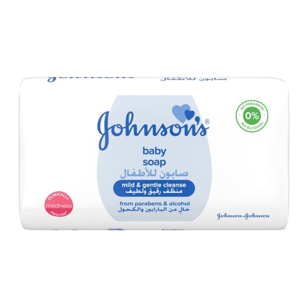 صابون کودک جانسون Johnsons مدل Baby Soap حاوی لوسیون بدن وزن 125 گرم