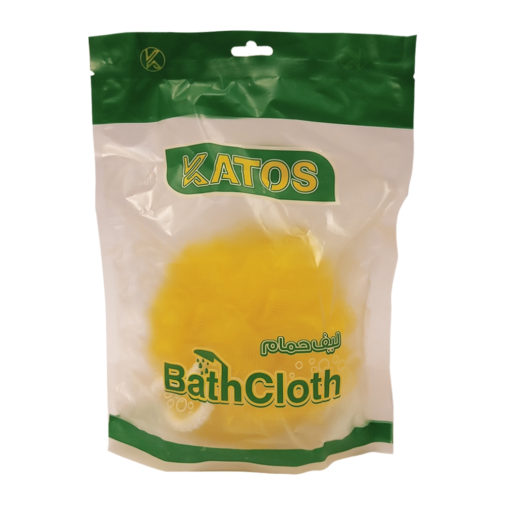 لیف حمام کاتوس Katos مدل توری طرح گل بسته 1 عددی