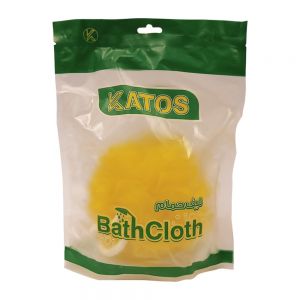 لیف حمام کاتوس Katos مدل توری طرح گل بسته 1 عددی