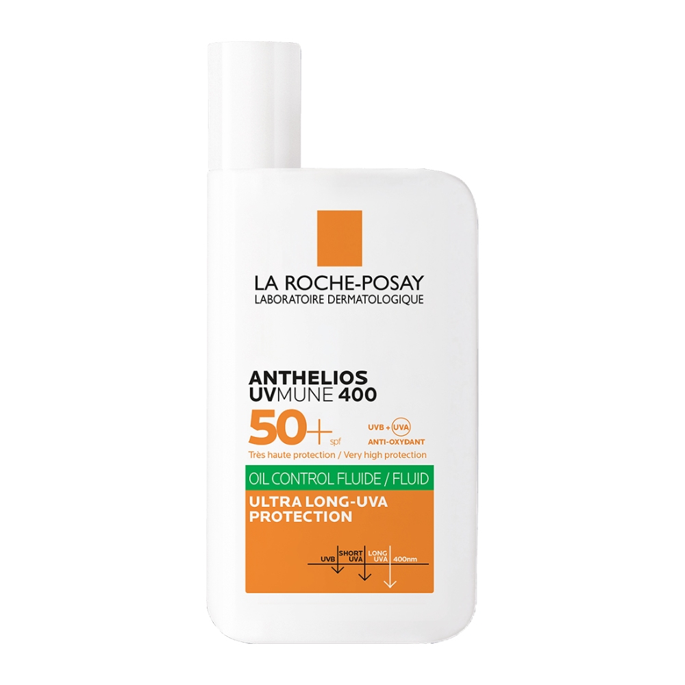 کرم ضد آفتاب بی رنگ La Roche Posayمدل Anthelios حاوی +SPF50 حجم 50 میل