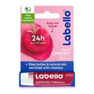 بالم لب Labello مدل Cherry Shin آبرسان و نرم کننده لب وزن 4.8 گرم