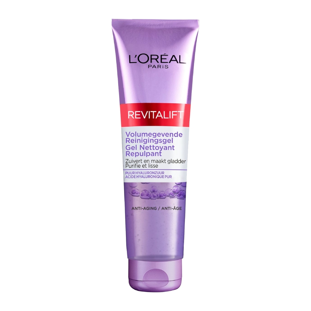 ژل شستشوی صورت لورآل L'Oreal مدل Revitalift جلوگیری از پیری پوست حجم 150 میل