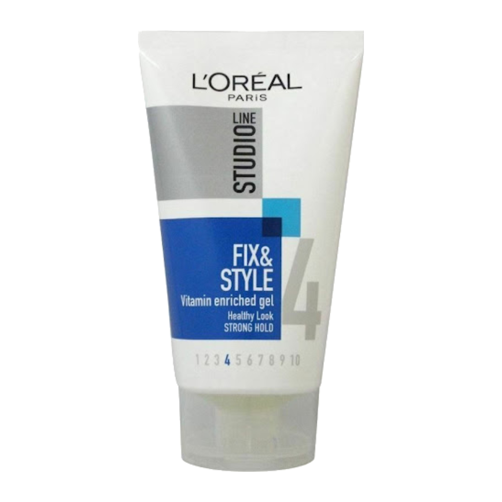 ژل موی سر لورآل L'Oreal مدل Fix And Style درجه سختی 4 حجم 150 میل