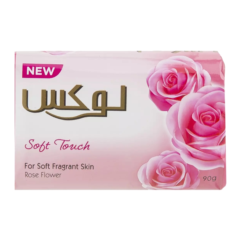 صابون دست و بدن لوکس Lux مدل Soft Touch رایحه گل رز وزن 90 گرم