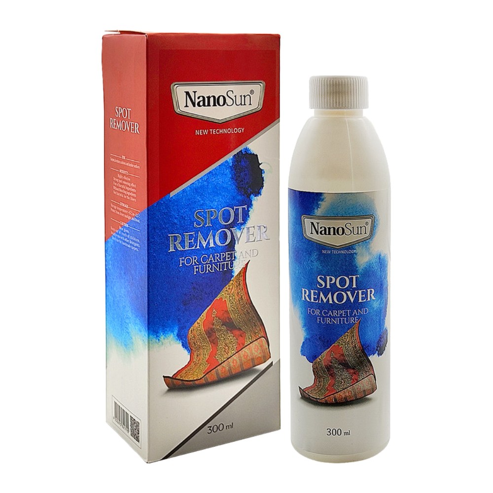 مایع لکه بر فرش و مبلمان نانوسان Nano Sun مدل Spot Remover حجم 300 میل