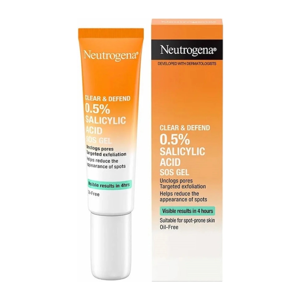 ژل ضد جوش Neutrogena مدل Clear And Deffend مناسب مصرف روزانه حجم 15 میل