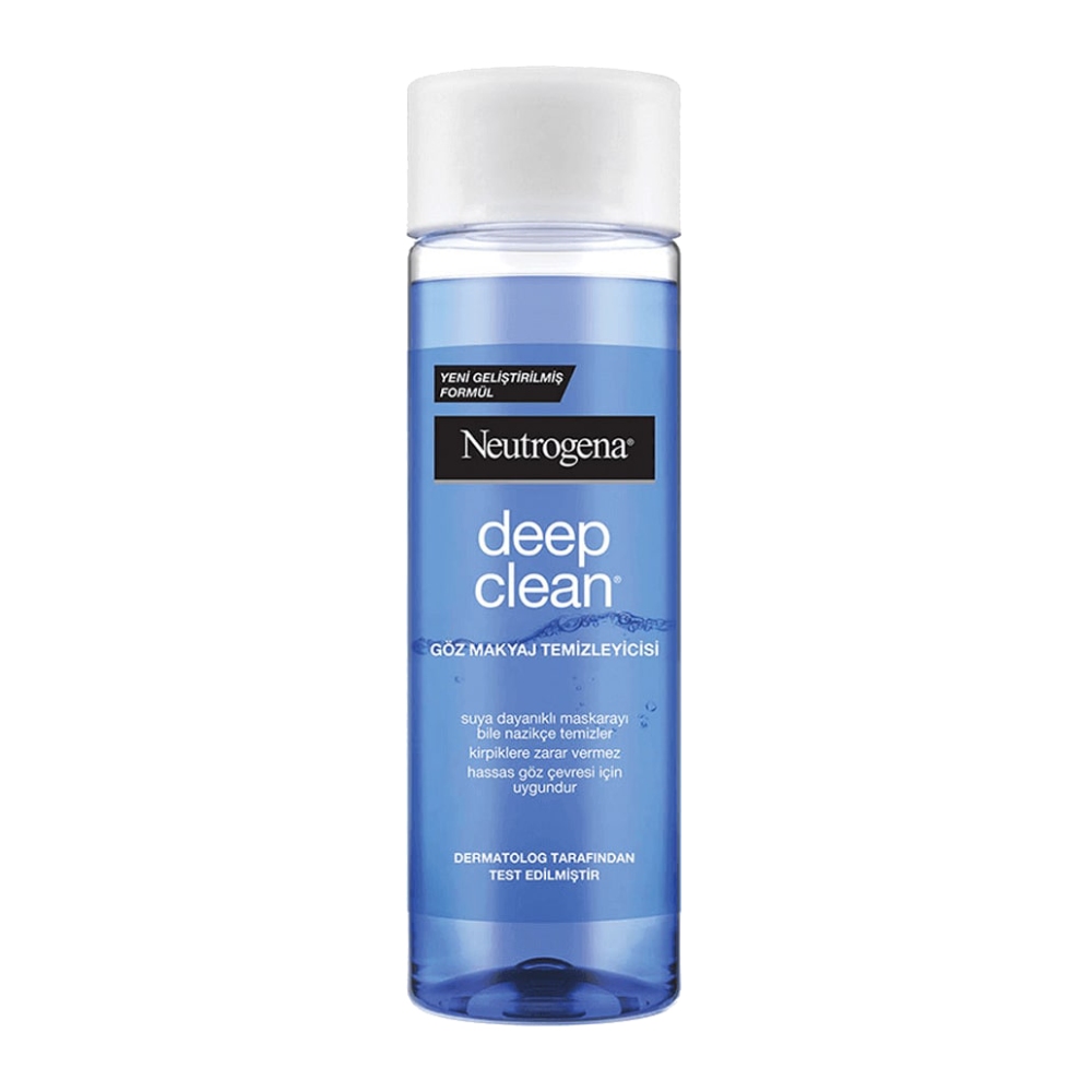 محلول پاک کننده آرایش چشم Neutrogena مدل Deep Clean حجم 125 میل