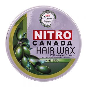 واکس مو نیترو کانادا Nitro Canada مدل Olive Oil حاوی عصاره روغن زیتون وزن 150 گرم