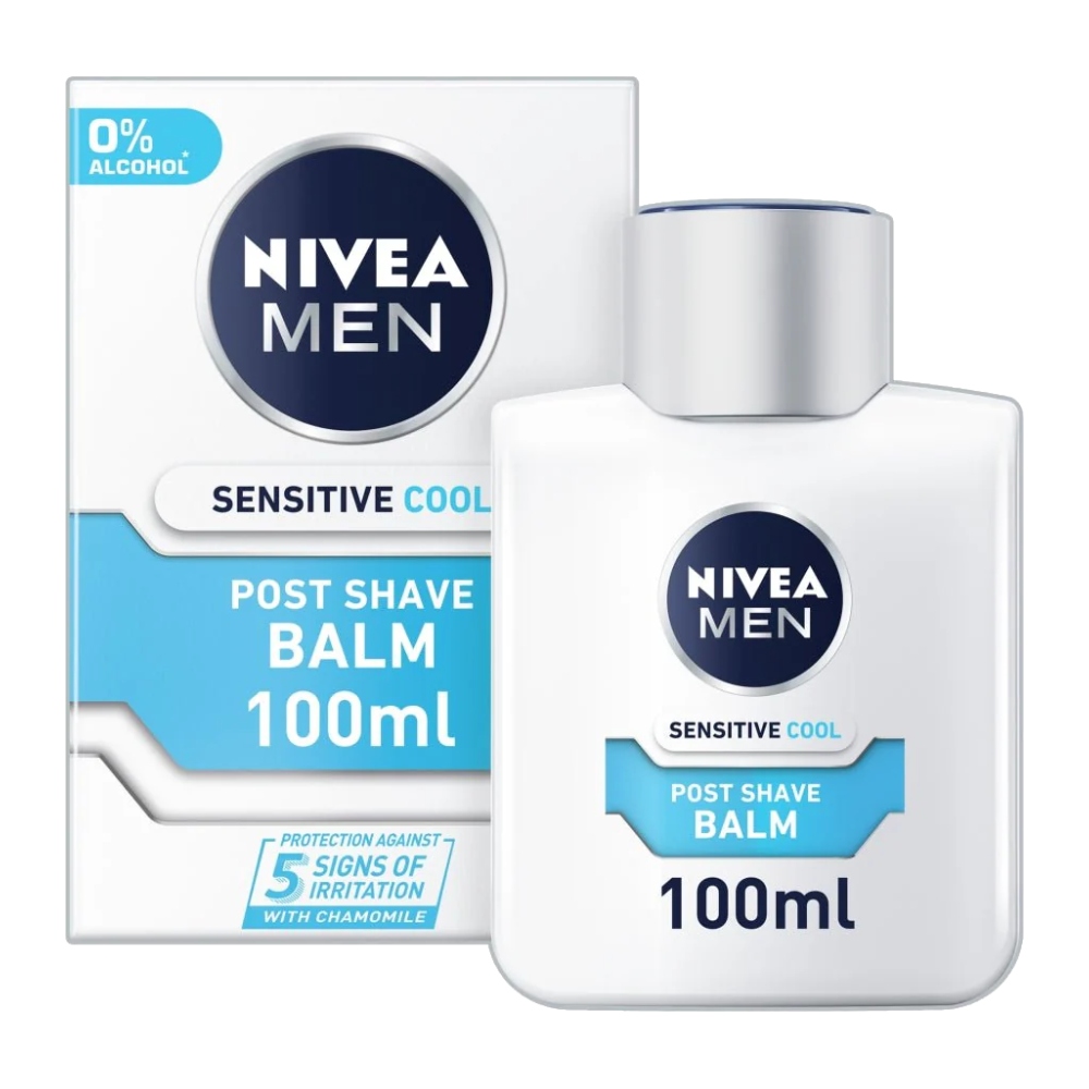 بالم افتر شیو نیوآ Nivea مدل Sensitive Cool مناسب پوست حساس حجم 100 میل