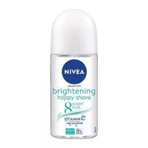 مام رول زنانه نیوآ Nivea مدل Brightening Happy Shave حاوی ویتامین سی حجم 50 میل