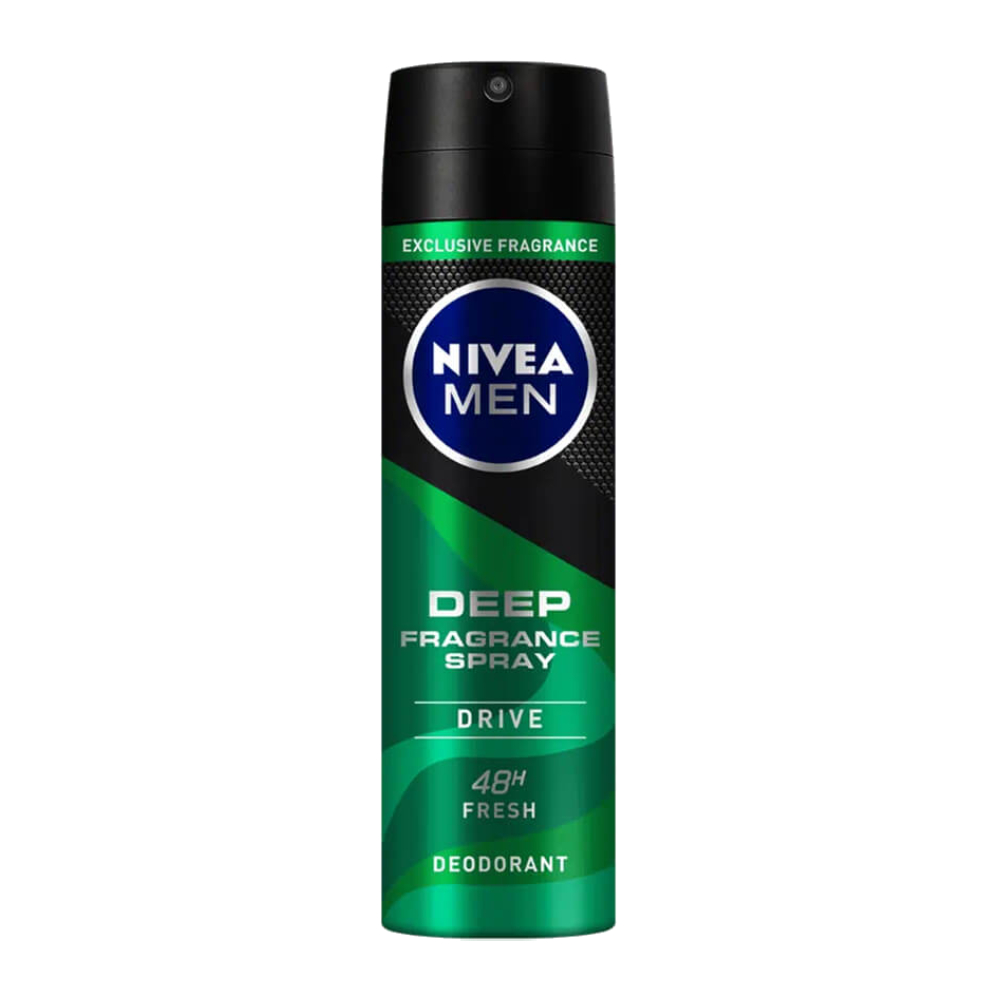 اسپری ضد تعریق مردانه نیوآ Nivea مدل Deep Fragrance Drive حجم 150 میل